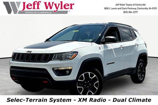 White Clearcoat 2020 Jeep Compass Trailhawk