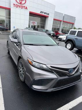 Predawn Gray Mica 2024 Toyota Camry Hybrid SE