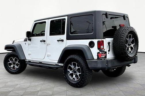 Bright White Clearcoat 2018 Jeep Wrangler JK Unlimited Sport