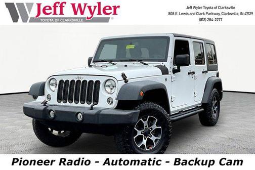 Bright White Clearcoat 2018 Jeep Wrangler JK Unlimited Sport