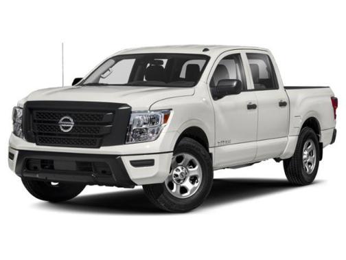 Glacier White 2021 Nissan Titan S