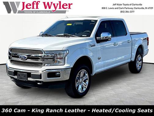 Star White Metallic Tri-Coat 2020 Ford F-150 King Ranch