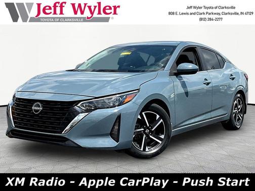 Atlantic Gray Metallic 2024 Nissan Sentra SV
