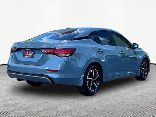 Atlantic Gray Metallic 2024 Nissan Sentra SV