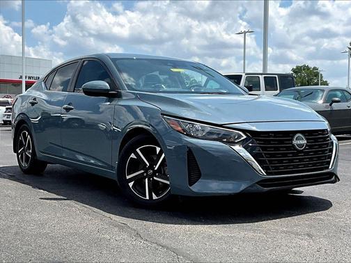 Atlantic Gray Metallic 2024 Nissan Sentra SV