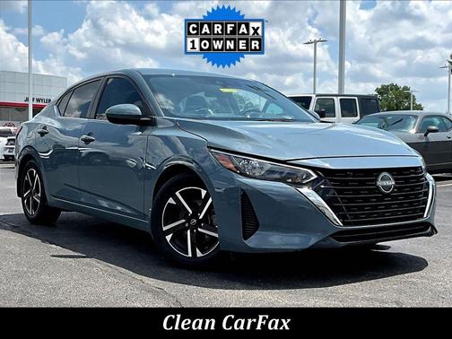 Atlantic Gray Metallic 2024 Nissan Sentra SV