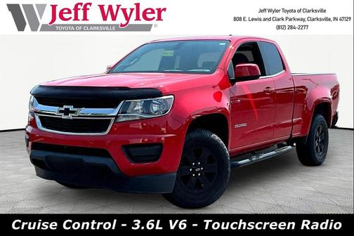 Red Hot 2015 Chevrolet Colorado WT