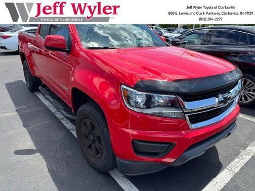 Red Hot 2015 Chevrolet Colorado WT