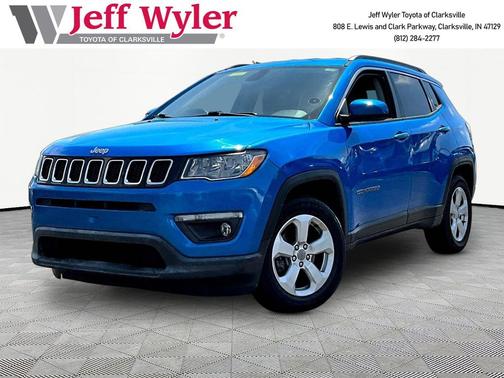 Laser Blue Pearlcoat 2018 Jeep Compass Latitude