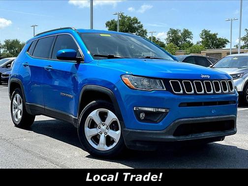 Laser Blue Pearlcoat 2018 Jeep Compass Latitude