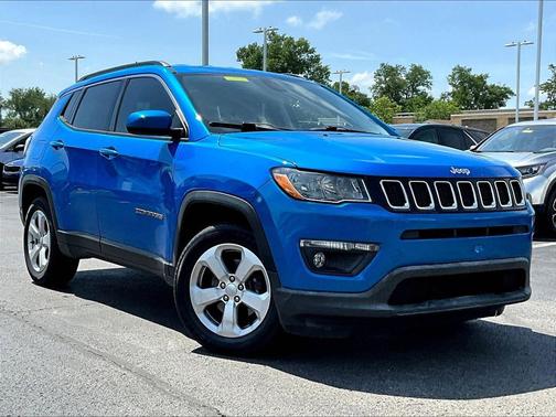 Laser Blue Pearlcoat 2018 Jeep Compass Latitude