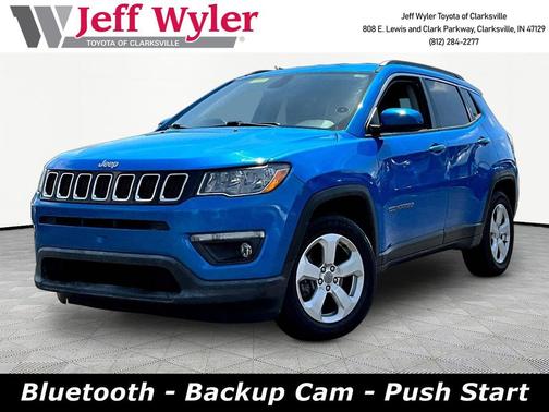 Laser Blue Pearlcoat 2018 Jeep Compass Latitude