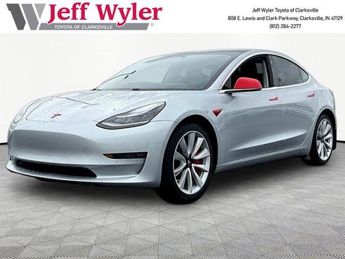 Midnight Silver Metallic 2018 Tesla Model 3 Long Range
