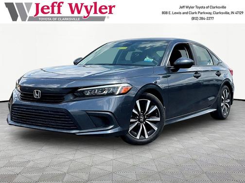Meteorite Gray Metallic 2022 Honda Civic EX