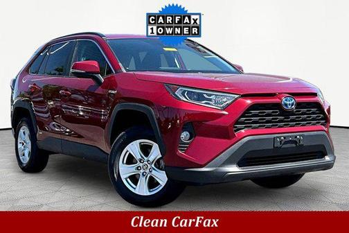 Ruby Flare Pearl 2021 Toyota RAV4 Hybrid XLE