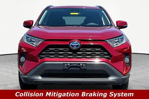 Ruby Flare Pearl 2021 Toyota RAV4 Hybrid XLE