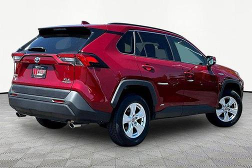 Ruby Flare Pearl 2021 Toyota RAV4 Hybrid XLE