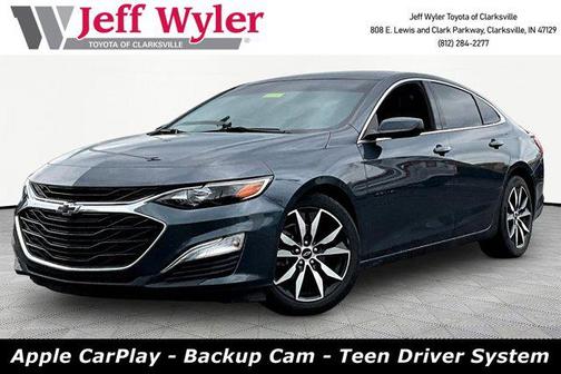 Shadow Gray Metallic 2021 Chevrolet Malibu FWD RS