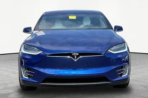 Deep Blue Metallic 2018 Tesla Model X 75D