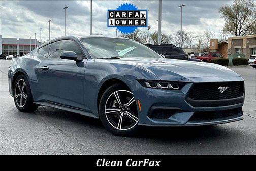 Vapor Blue Metallic 2024 Ford Mustang EcoBoost