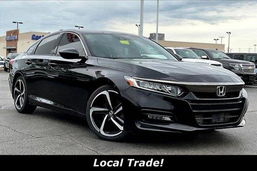 Crystal Black Pearl 2019 Honda Accord Sport