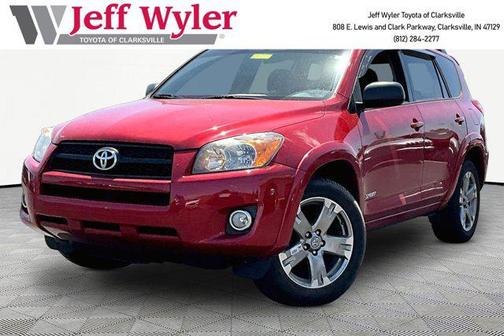 Barcelona Red Metallic 2010 Toyota RAV4 Sport