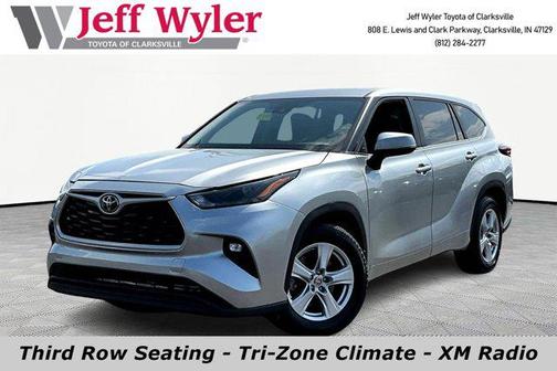 Celestial Silver Metallic 2023 Toyota Highlander LE