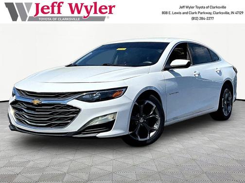 Summit White 2021 Chevrolet Malibu FWD LT