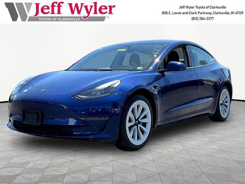 Deep Blue Metallic 2022 Tesla Model 3 Standard Range