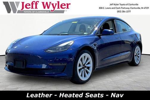 Deep Blue Metallic 2022 Tesla Model 3 Standard Range