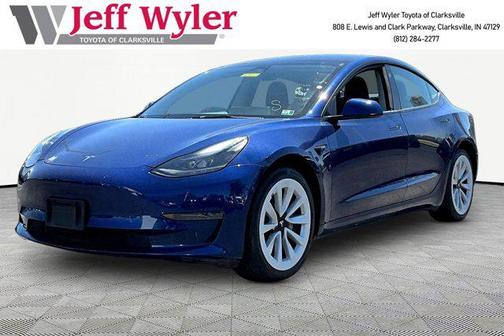 Deep Blue Metallic 2022 Tesla Model 3 Standard Range