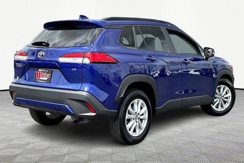Blue Crush Metallic 2023 Toyota Corolla Cross LE