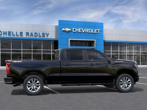 Black 2026 Chevrolet Silverado 1500 Custom
