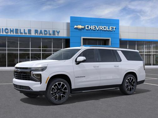 Summit White 2026 Chevrolet Suburban RST