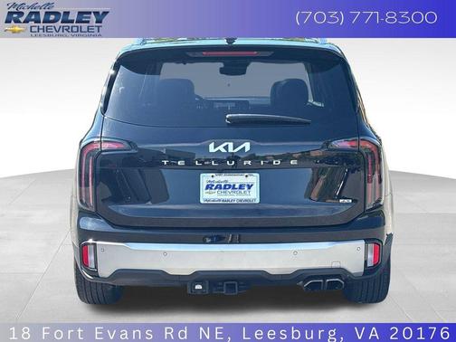 Ebony Black 2024 Kia Telluride SX