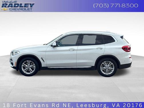 White 2021 BMW X3 xDrive30i