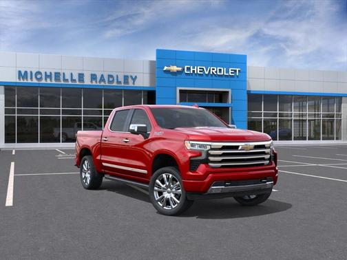 Radiant Red 2026 Chevrolet Silverado 1500 High Country