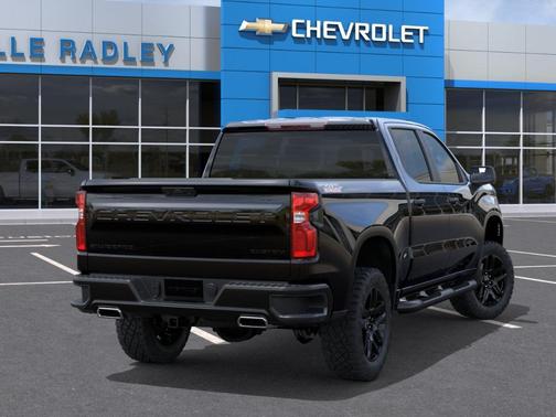 Black 2026 Chevrolet Silverado 1500 Custom Trail Boss