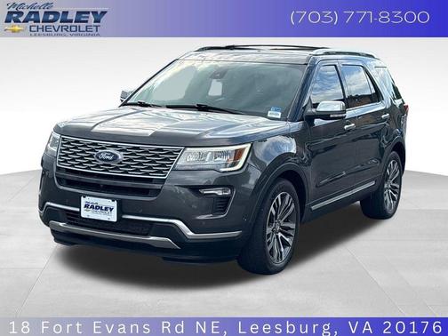Magnetic 2018 Ford Explorer Platinum