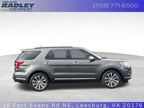 Magnetic 2018 Ford Explorer Platinum