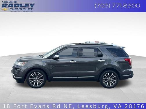 Magnetic 2018 Ford Explorer Platinum