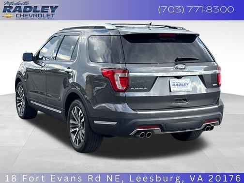 Magnetic 2018 Ford Explorer Platinum