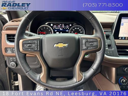 Empire Beige Metallic 2021 Chevrolet Suburban High Country