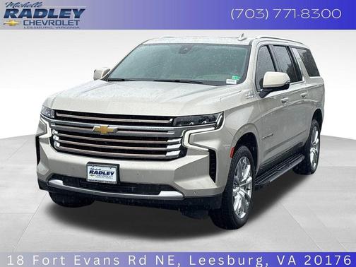 Empire Beige Metallic 2021 Chevrolet Suburban High Country