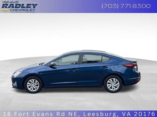Lakeside Blue 2019 Hyundai ELANTRA SE