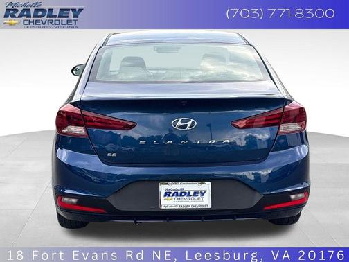 Lakeside Blue 2019 Hyundai ELANTRA SE