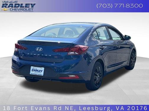 Lakeside Blue 2019 Hyundai ELANTRA SE