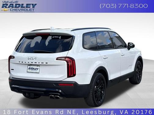 Glacial White Pearl 2022 Kia Telluride SX