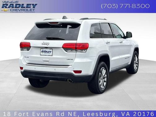 Bright White Clearcoat 2016 Jeep Grand Cherokee Limited