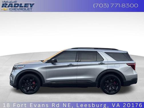 ICONIC SILVER METALLIC 2021 Ford Explorer ST